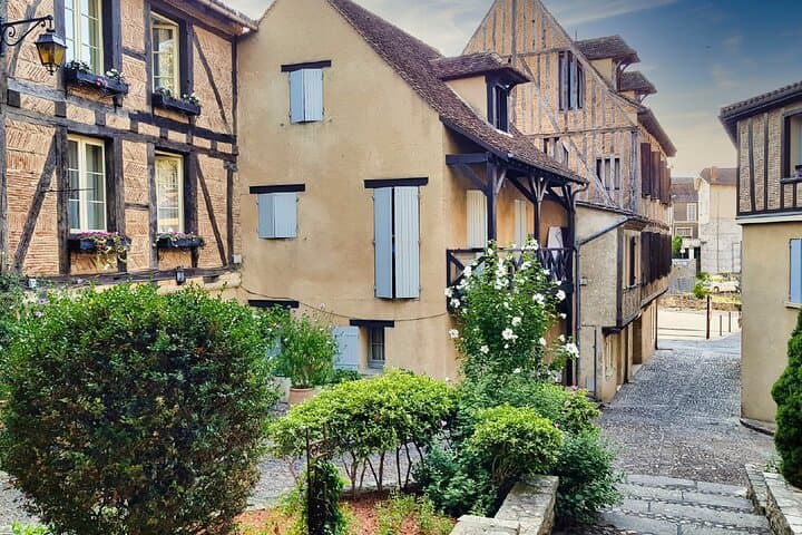 Old Town: The charm of the half-timbered houses of Place Pélissière.