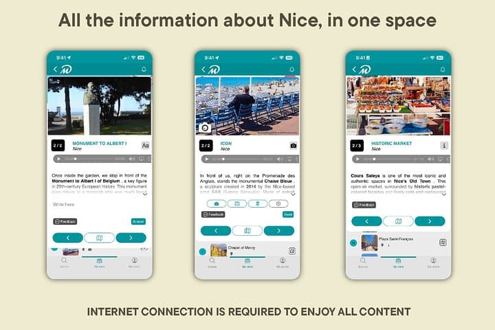 TOP Nice : Private guided tour with your mobile