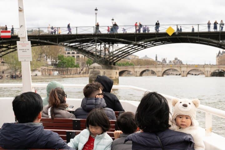 Paris Kids & Family Seine River Cruise with Muffin, Donut & More