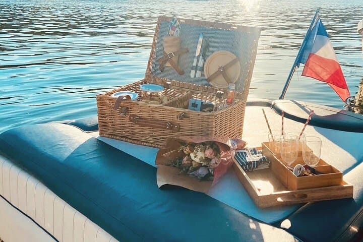Premium private cruise on the Seine Paris Skipper included