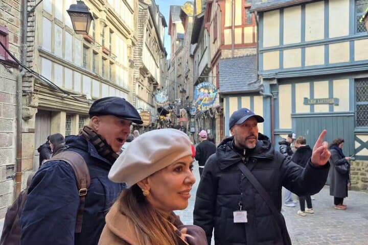 Paris Private Mont Saint Michel Tour with Abbey Entry & Champagne