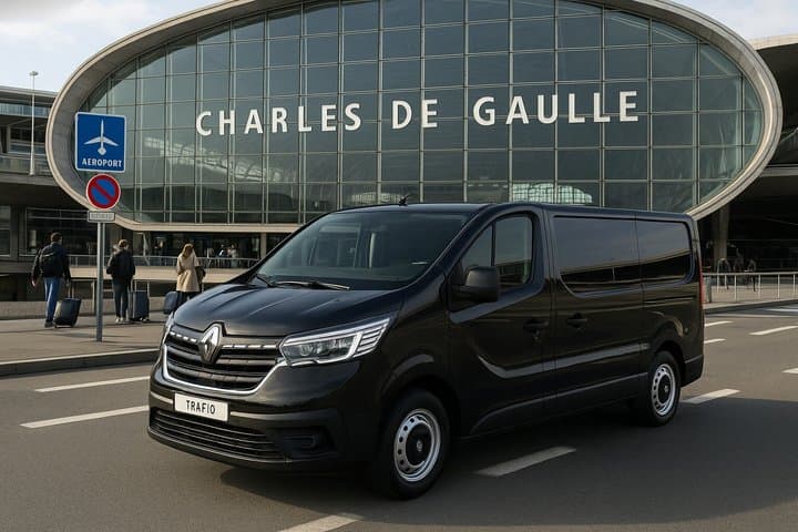 Smooth private transfer from Paris Charles‑de‑Gaulle Airport, even during peak traffic.