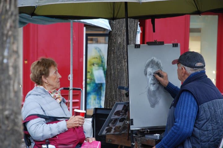 Place du Tertre - painters