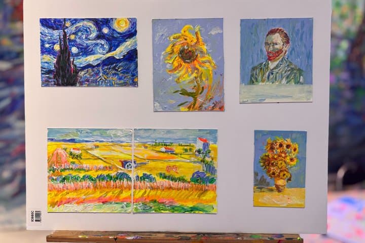Van Gogh Guided Painting Workshop