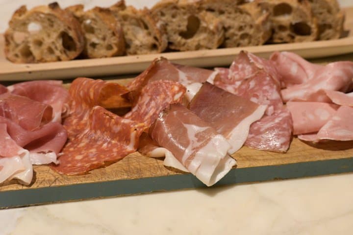 Nice: cheese tasting and cold cuts