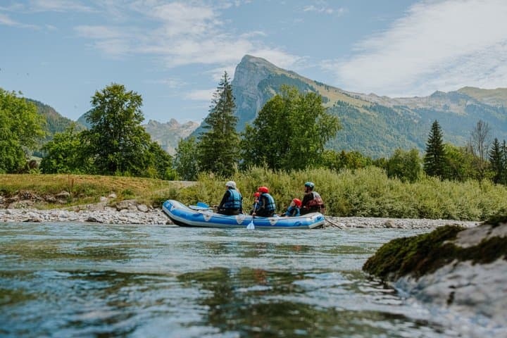 Whitewater Rafting on the Giffre River with Zen River Camp, in Samoëns, Haute Savoie, France