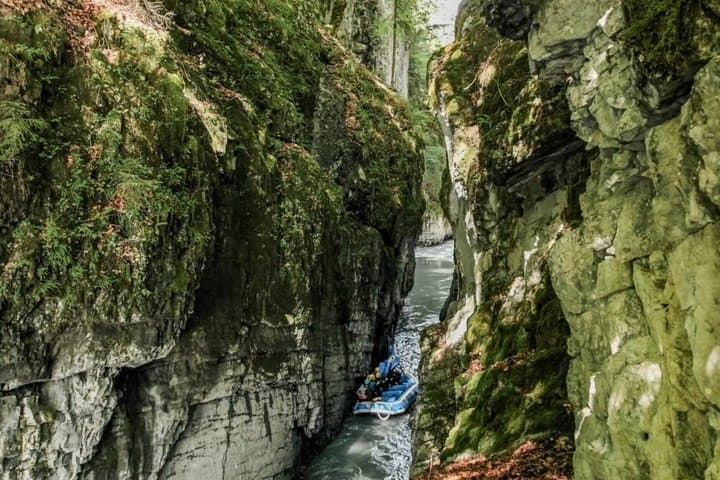 Whitewater Rafting on the Giffre River with Zen River Camp, in Samoëns, Haute Savoie, France