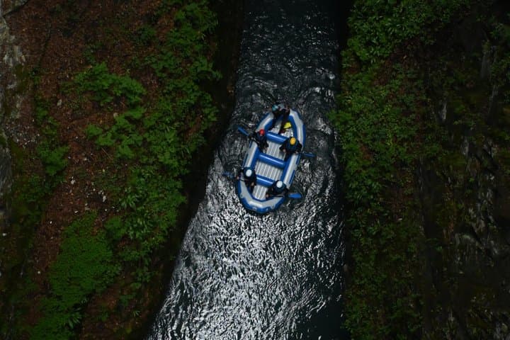 Whitewater Rafting on the Giffre River with Zen River Camp, in Samoëns, Haute Savoie, France