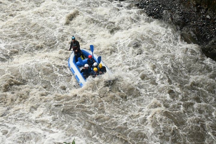 Whitewater Rafting on the Giffre River with Zen River Camp, in Samoëns, Haute Savoie, France