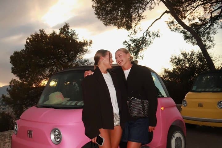 Retro Electric Topolino Ride on the French Riviera