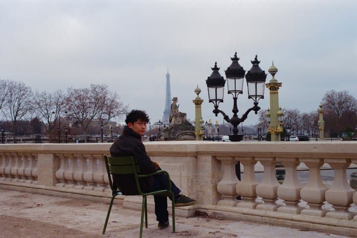 Portrait Session in Paris on 35mm film