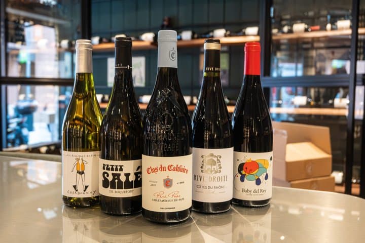 Nice Sensory Travel through 5 Wines of France