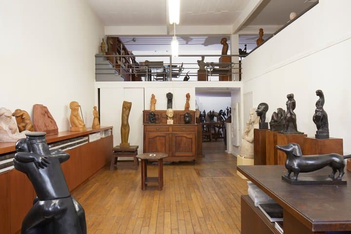 Self-guided tour of the Chana Orloff Museum Workshops