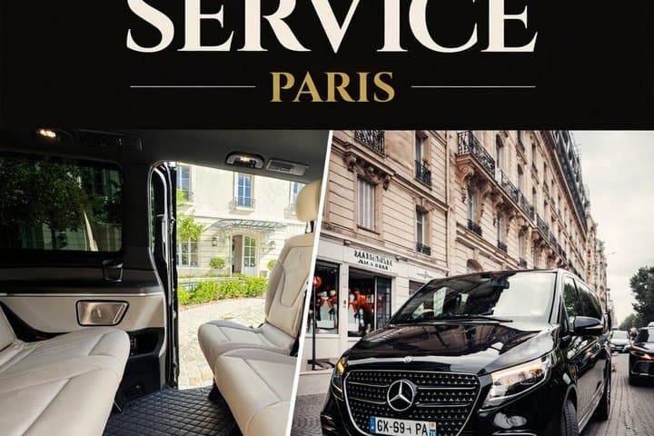 CDG Airport Private Transfer to Paris Hotel Mercedes Sedan