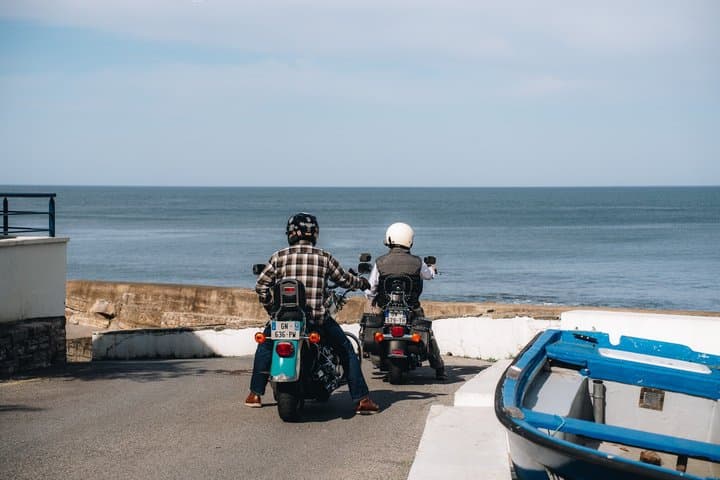 Chauffeured Vintage Harley Davidsons Tours in Basque Country