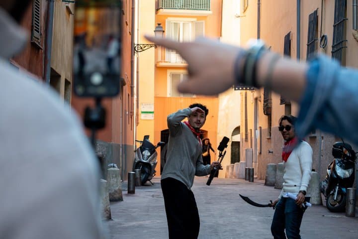 Treasure race in the Old Nice Photo Rally