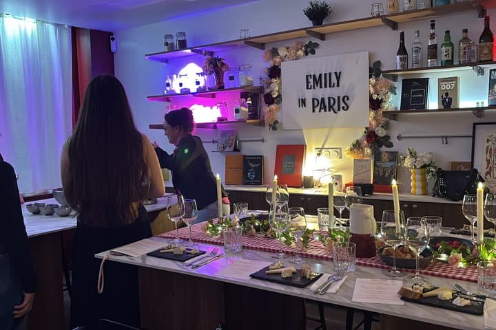 Official Emily in Paris Apéro Workshop Wine, Cheese & Butter