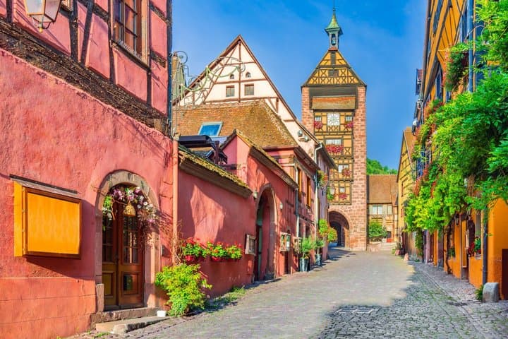 Alsace Villages & Winery: Half Day Private Shore Tour from Colmar