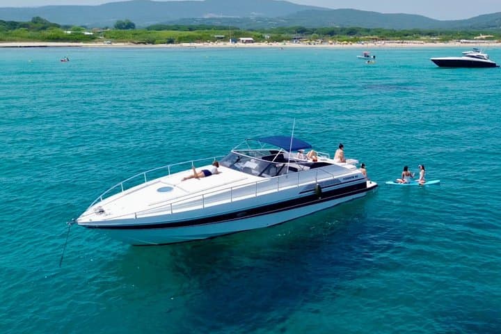 Half Day Private Yacht Charter on our Pershing 40 in Saint Tropez
