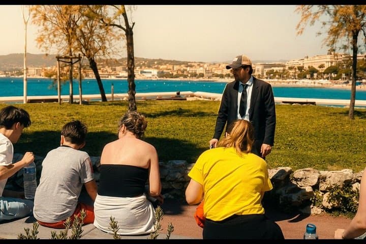 Festival Palace & La Croisette immersive tour with an actor guide
