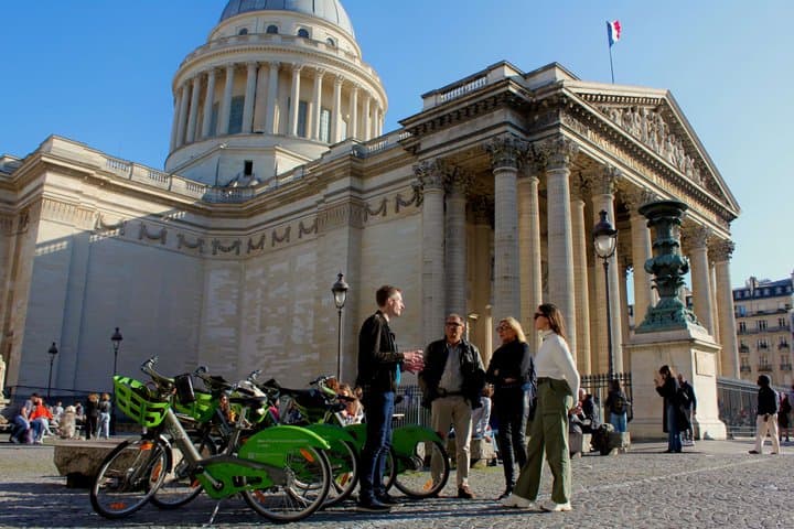 The Real Paris Sunrise Bike Tour Germain Latin Quarter