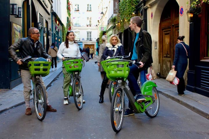 The Real Paris Sunrise Bike Tour Germain Latin Quarter