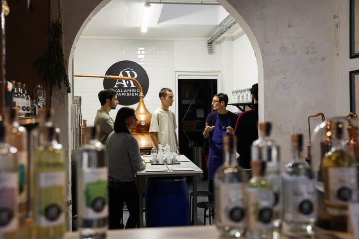 Visit and tasting at the distillery L'Alambic Parisien