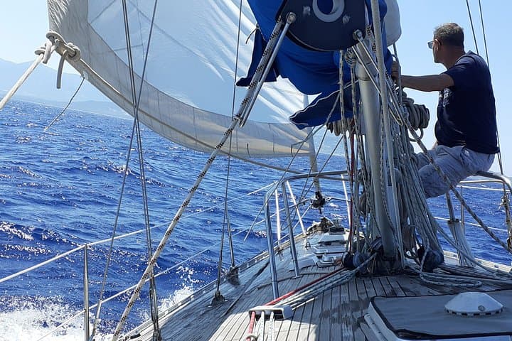 Calvi 3 Hour Small Group Sailing Tour with Swim and Sunset option