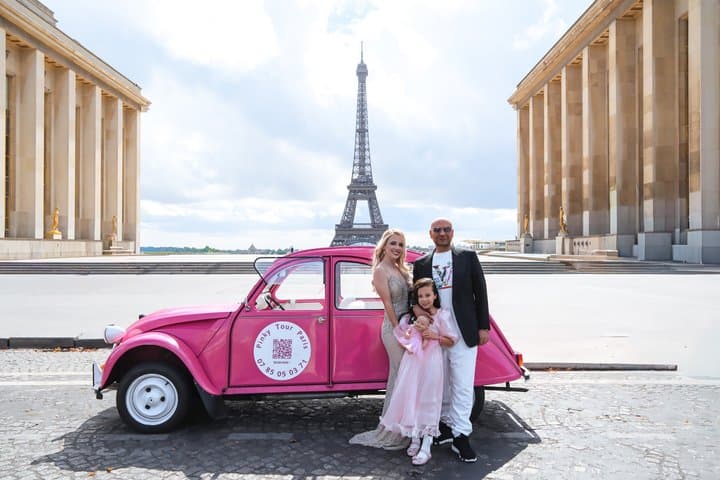 1h 2CV ride through Paris with photo stops