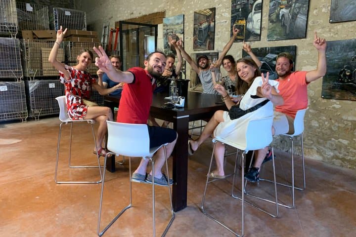 Commented tasting of 8 wines at the Domaine de Herrebouc