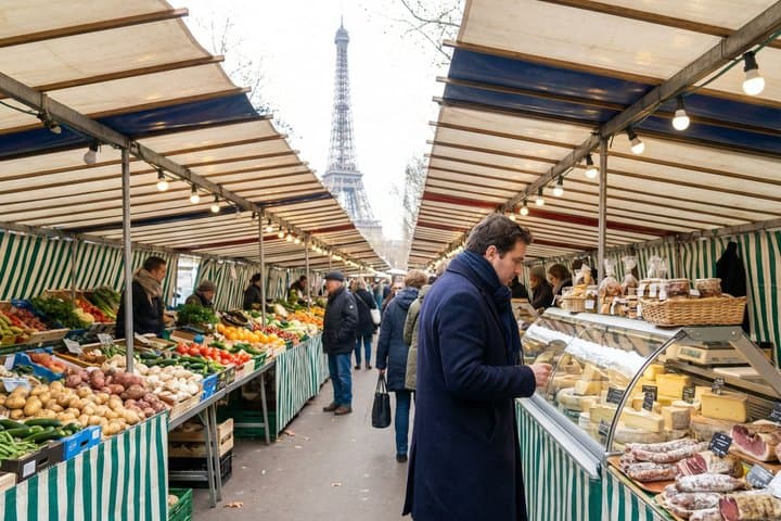 Paris: Eiffel Tower Food Tour with 7 Tastings at Local Shops