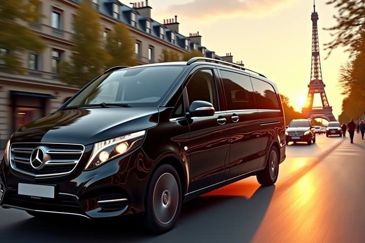 Private Paris Car City Tour with Main Landmarks Photos Stops