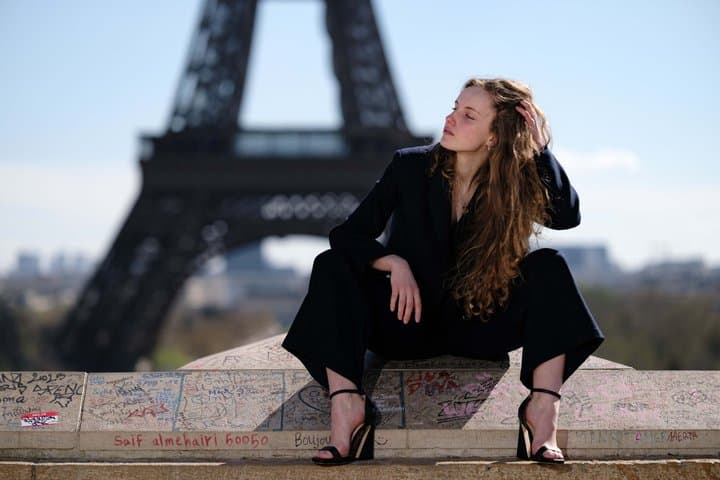 Paris Artistic Portrait Photoshoot Experience