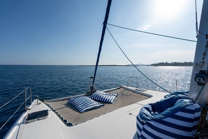 Cannes Private Catamaran Experience with Gourmet Lunch