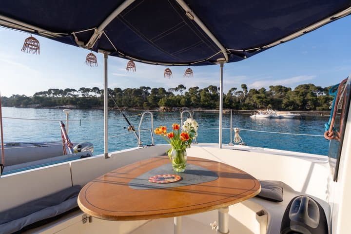 Cannes Private Catamaran Experience with Gourmet Lunch