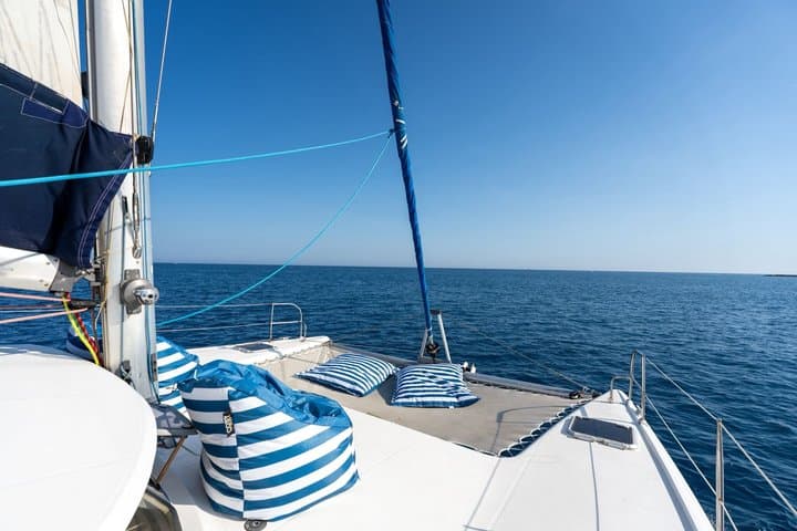 Cannes Private Catamaran Experience with Gourmet Lunch