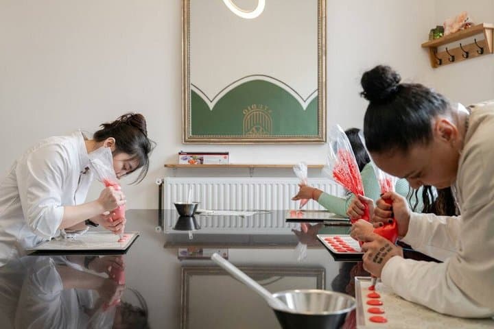 Paris Macaron baking class with a Chef Patissier