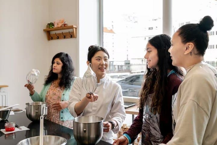 Paris Macaron baking class with a Chef Patissier