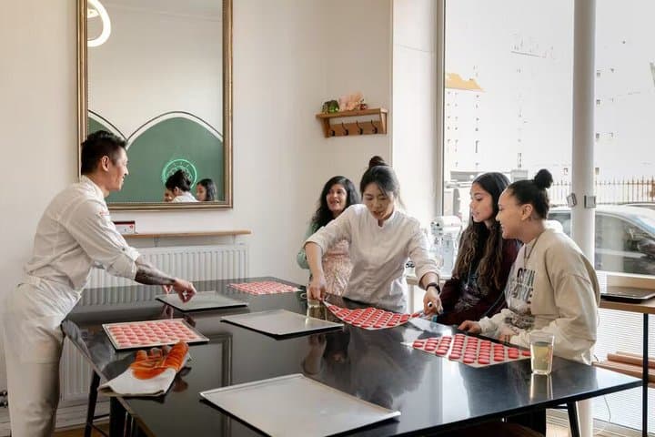 Paris Macaron baking class with a Chef Patissier