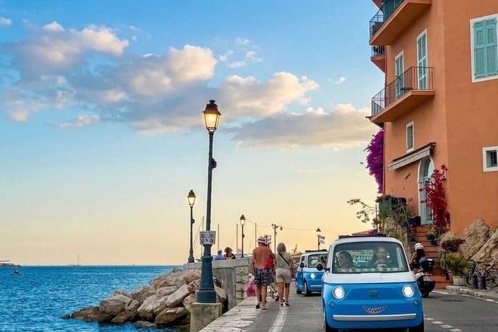 French Riviera Dolce Vita Electric Fiat Tour