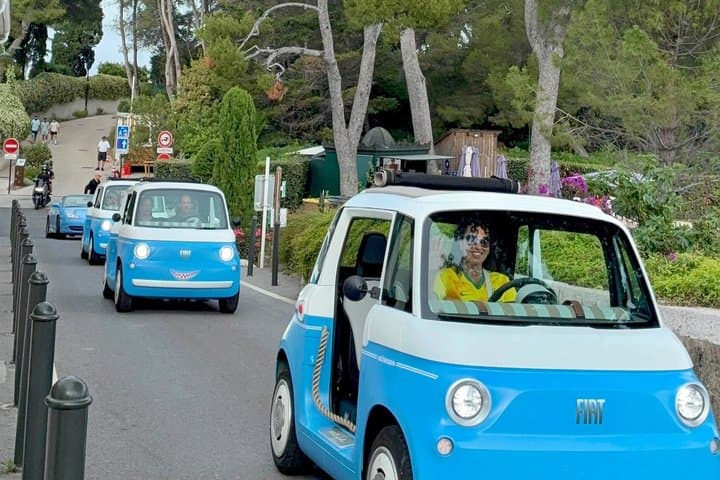 French Riviera Dolce Vita Electric Fiat Tour