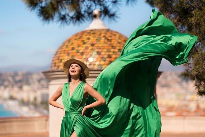 Riviera Flying Dress Experience Luxury vacation photos