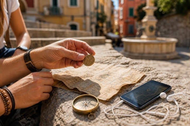 Semi-guided tour of Old Nice with treasure hunt