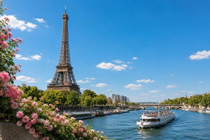 Paris in a Day from Le Havre-Seamless Full-Day Tour with Lunch