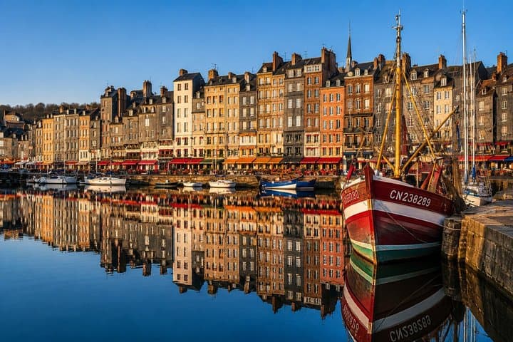 Coastal Views in Honfleur and Deauville From Le Havre