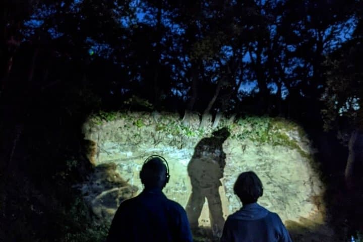 Rousset les Vignes night walk in the vineyards