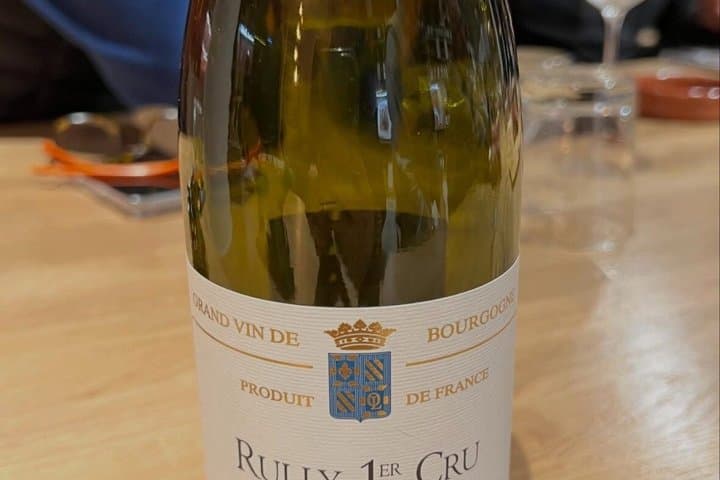tasting of 4 Burgundy wines