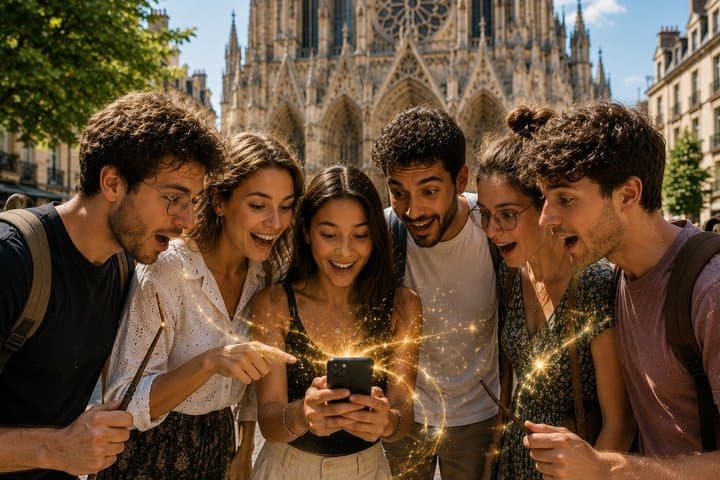 Reims: Escape game outdoor magic team