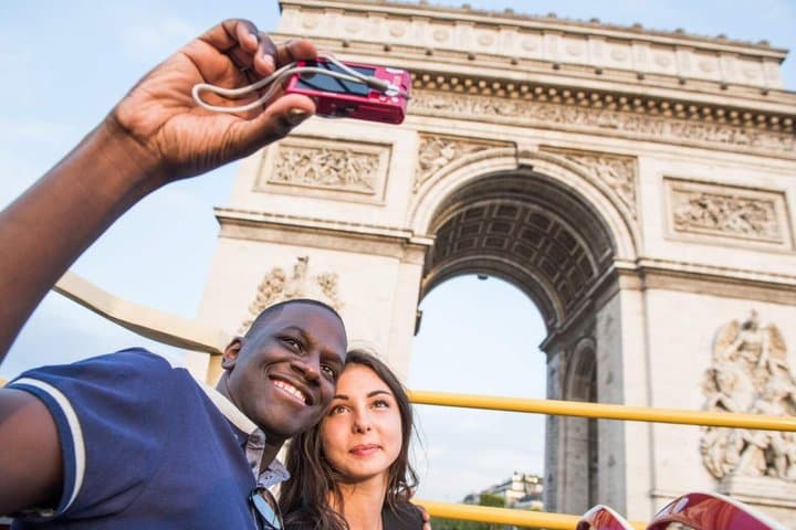 Paris Open Top City Sightseeing Bus Tour Ticket
