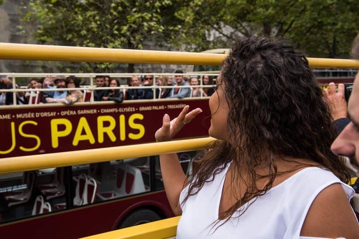 Paris Open Top City Sightseeing Bus Tour Ticket